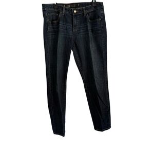 Jennifer Lopez Dark Indigo Straight Leg Jeans